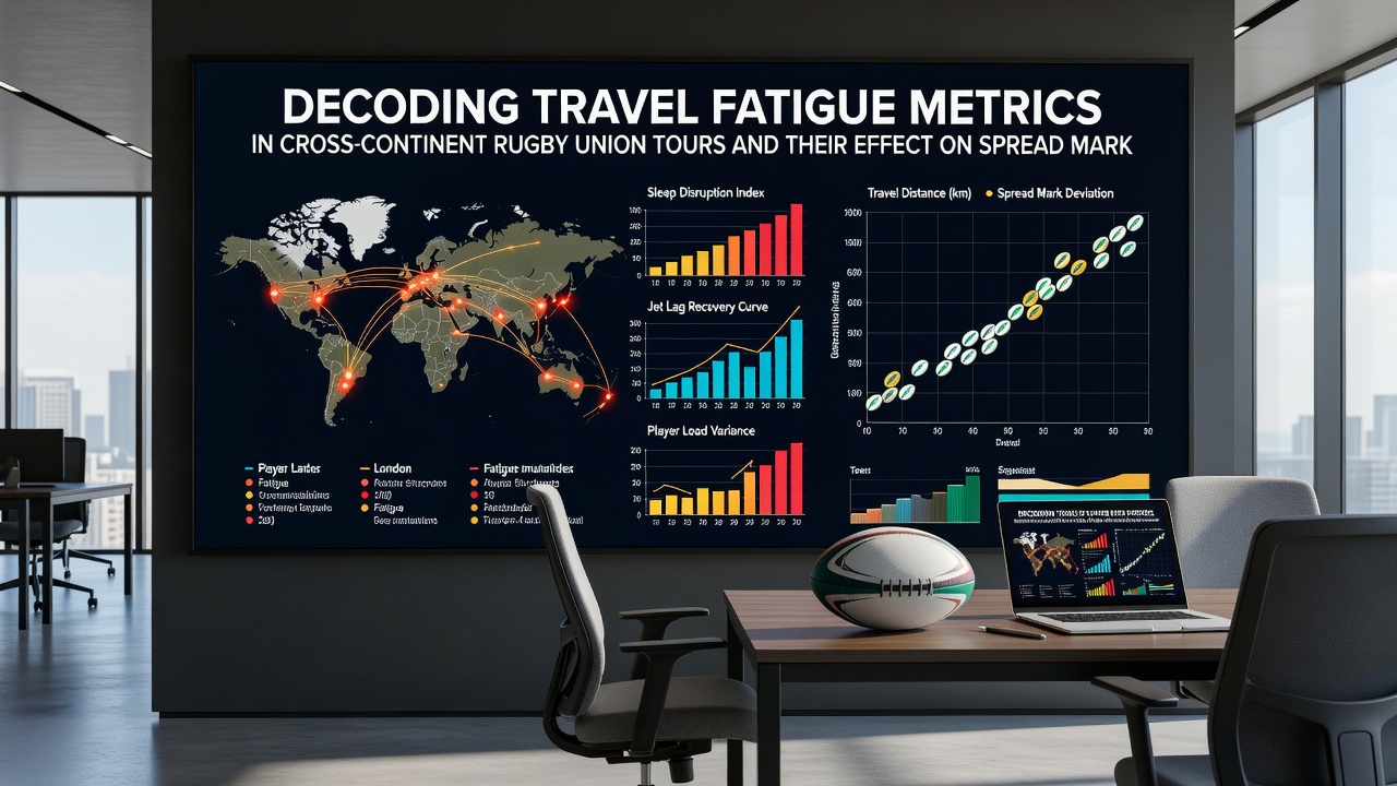 Data charts showing performance drops after long-haul rugby travel